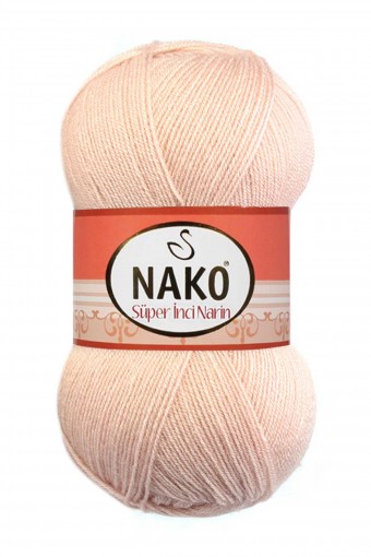 NAKO - Nako El Örgü İpliği Süper İnci Narin 100g 540m (1) NAKO - Nako El Örgü İpliği Süper İnci Narin 100g 540m (1)