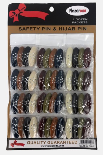 NAZARONE - Nazarone İğneli Eşarp Klipsi