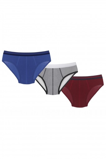 NBB - Nbb Erkek 3'Lü Slip Külot