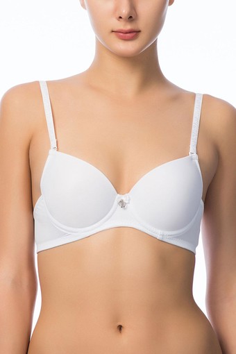 NBB - Nbb Kadın Destekli Sütyen Kulaklı Yarım Dolgulu