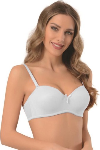 NBB - Nbb Kadın Desteksiz Straplez Sütyen Balenli Kaplı