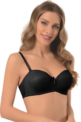NBB - Nbb Kadın Desteksiz Straplez Sütyen Balenli Kaplı (1)
