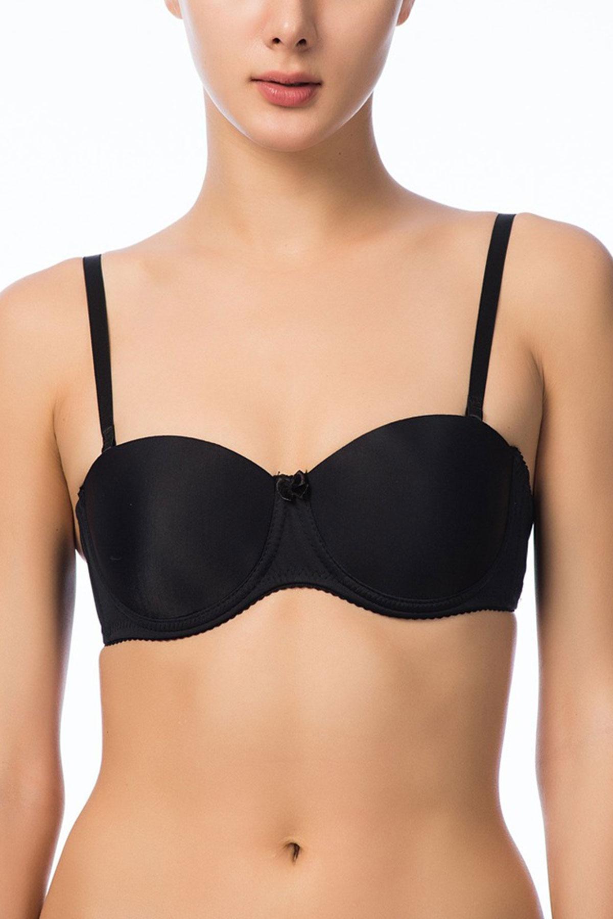 Nbb Kadın Desteksiz Straplez Sütyen Mikrofiber - Thumbnail