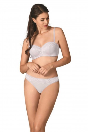 NBB - Nbb Kadın Desteksiz Dantel Kenarlı Sütyen Külot Takım (1)