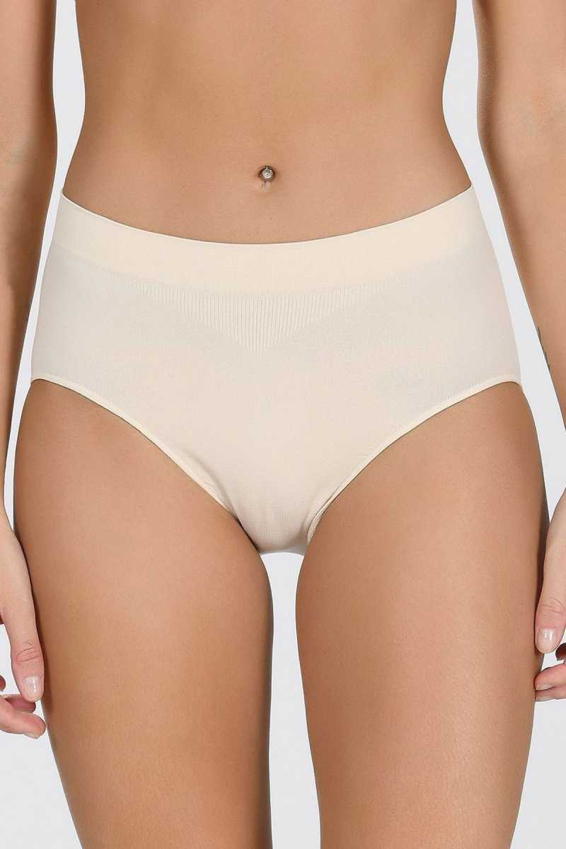 Nbb Kadın Yüksek Bel Bato Dikişsiz Külot - Thumbnail