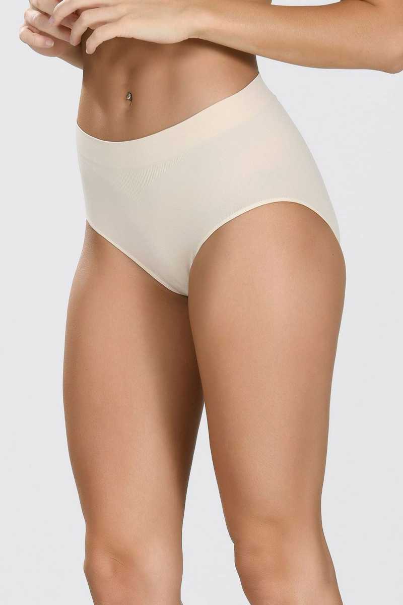 Nbb Kadın Yüksek Bel Bato Dikişsiz Külot - Thumbnail