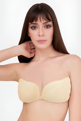 NBB - Nbb Kadın Önü Kopça Penye Silikon Sütyen