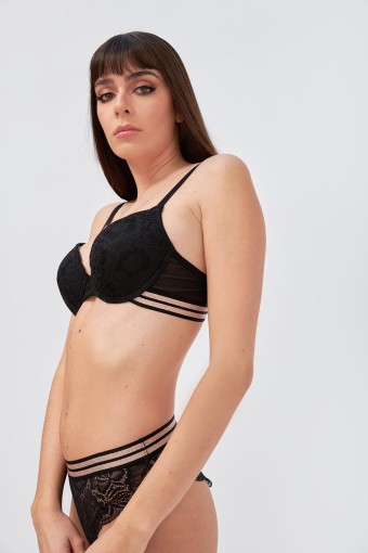 NBB - Nbb Kadın Simli Hafif Destekli Sütyen Takım (1)