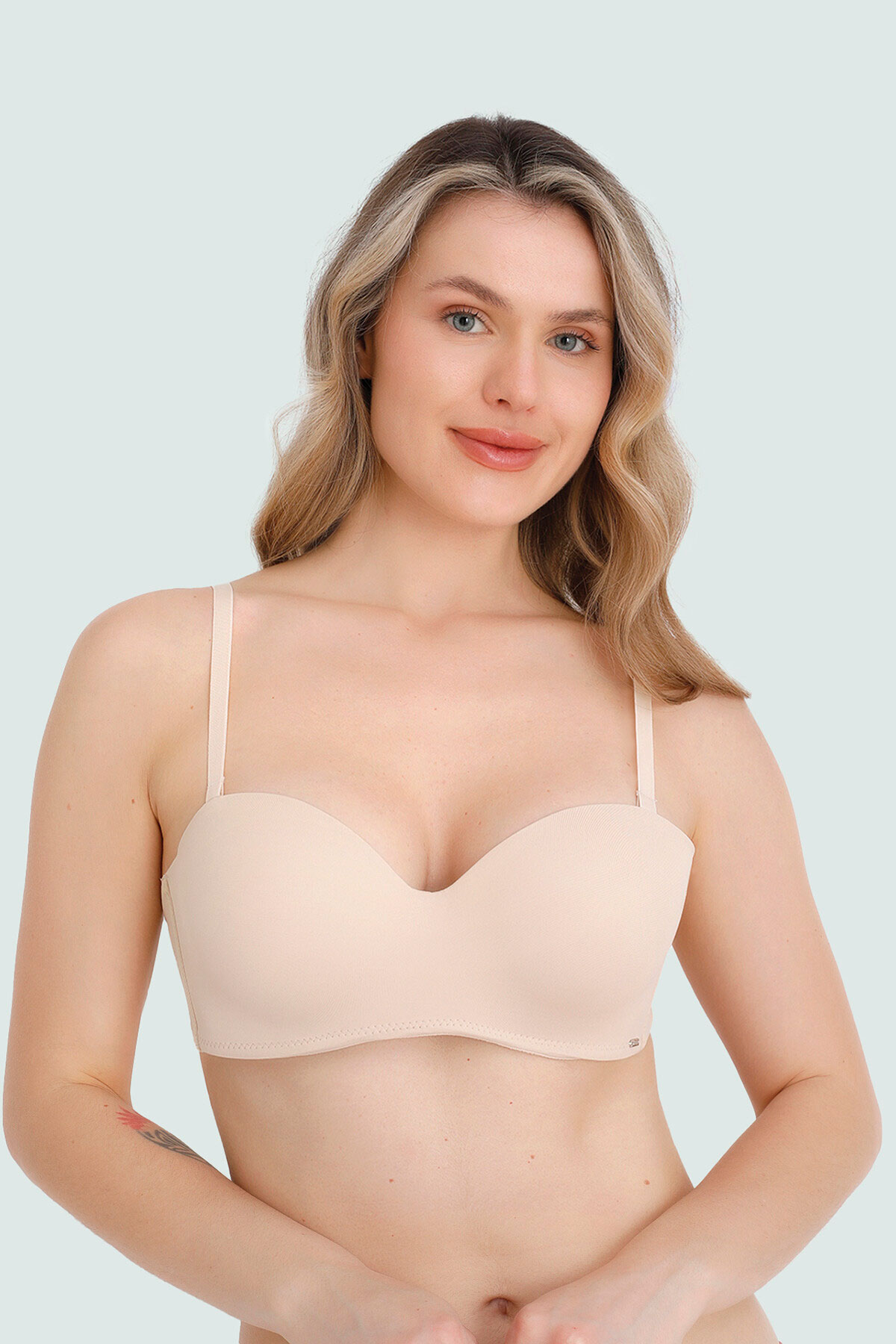 Nbb Kadın Toparlayıcı Straplez Sütyen - Thumbnail