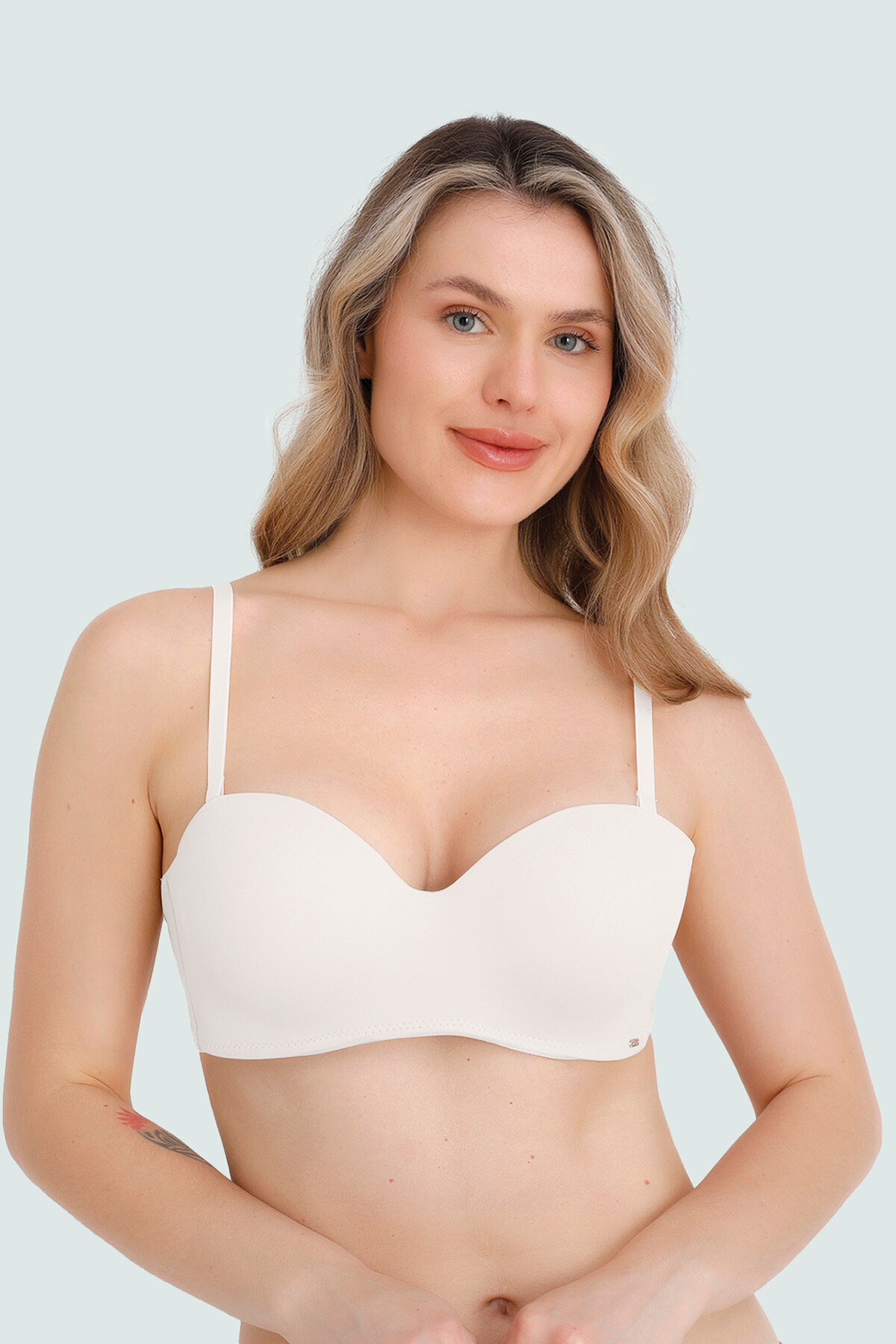 Nbb Kadın Toparlayıcı Straplez Sütyen - Thumbnail