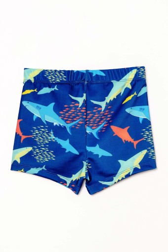 NEOPY - Neopy Erkek Çocuk Litvanya Maxi Deniz Şortu - Koyu Lacivert (1)