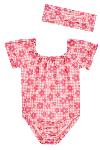 NEOPY - Neopy Kız Bebek Kylie Mayo Kısa Kollu - Pembe