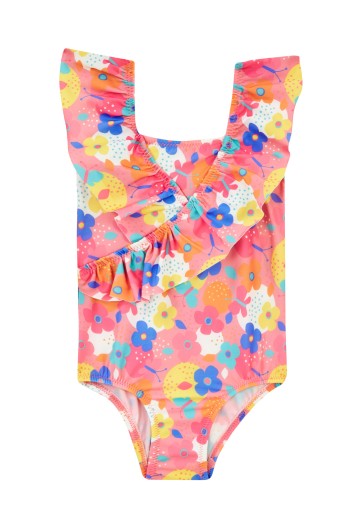 NEOPY - Neopy Kız Bebek Lila Mayo Fırfırlı Yaka - Pembe (1)