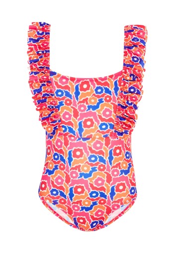 NEOPY - Neopy Kız Çocuk Arlene Mayo Fırfırlı Kol - Fuşya