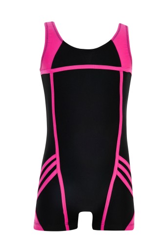 NEOPY - Neopy Kız Çocuk Izel Şortlu Mayo - Siyah