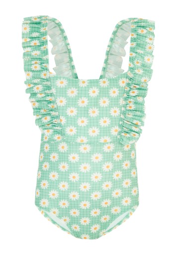 NEOPY - Neopy Kız Çocuk Lesia Mayo Fırfırlı Kol - Yeşil