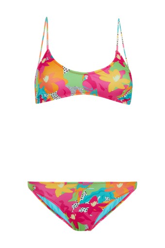 NEOPY - Neopy Kız Garson Ronald Bikini Takımı - Fuşya