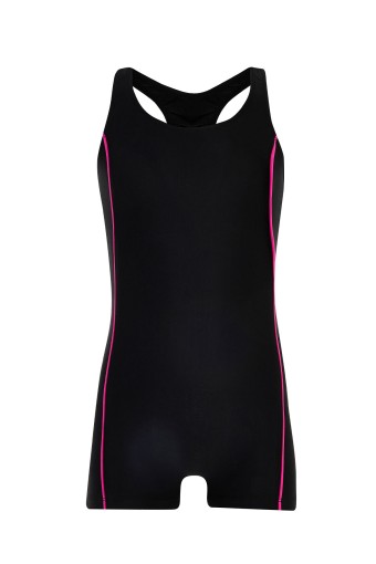 NEOPY - Neopy Kız Garson Sora Şortlu Mayo - Siyah