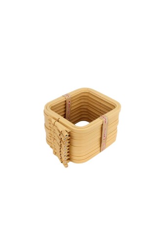 NURGE - Nurge Kare Plastik Vidalı Kasnak - Bej - 1 (1)