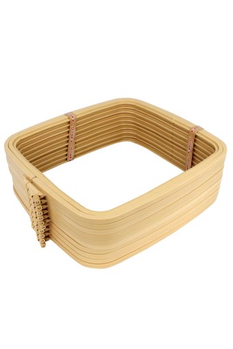 NURGE - Nurge Kare Plastik Vidalı Kasnak - Bej - 4 (1)