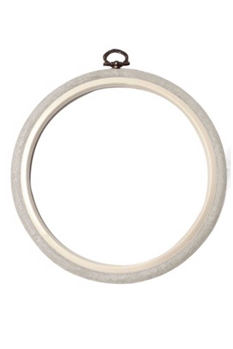 NURGE - Nurge Yuvarlak Pano Kasnağı Plastik 10 Mm - Ekru - 2