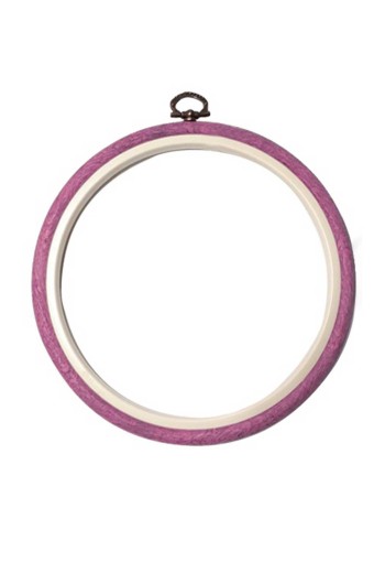 NURGE - Nurge Yuvarlak Pano Kasnağı Plastik 10 Mm - Pembe - 1