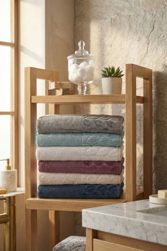 NURPAK - Nurpak Banyo Havlusu Hazal 70x140 (1)