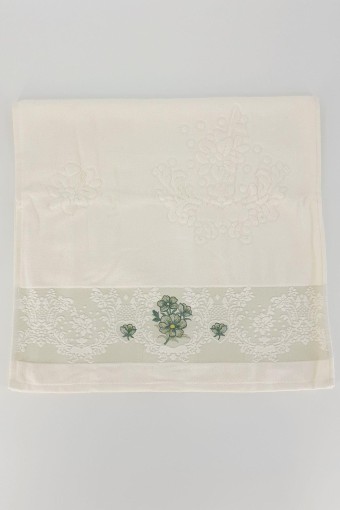 NURPAK - Nurpak El-Yüz Havlusu Ahenk Kadife Nakışlı 50x90 (1)