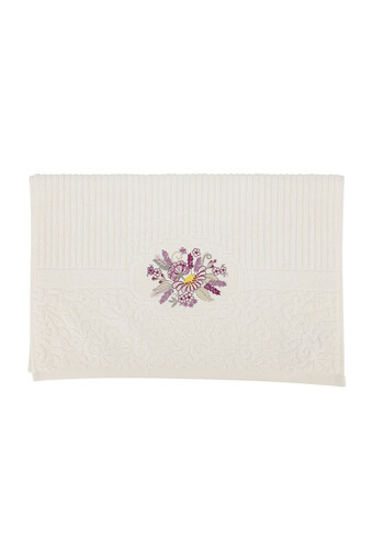 NURPAK - Nurpak El-Yüz Havlusu Bella Bahar Dalı Nakışlı 50x90