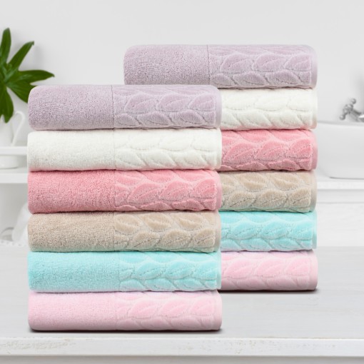 NURPAK - Nurpak El-Yüz Havlusu Hazal Jakarlı 50x90 (1)