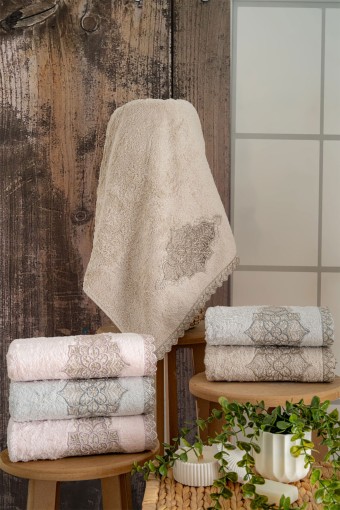 NURPAK - Nurpak El-Yüz Havlusu Osmanlı Bambu 50x90 Cm