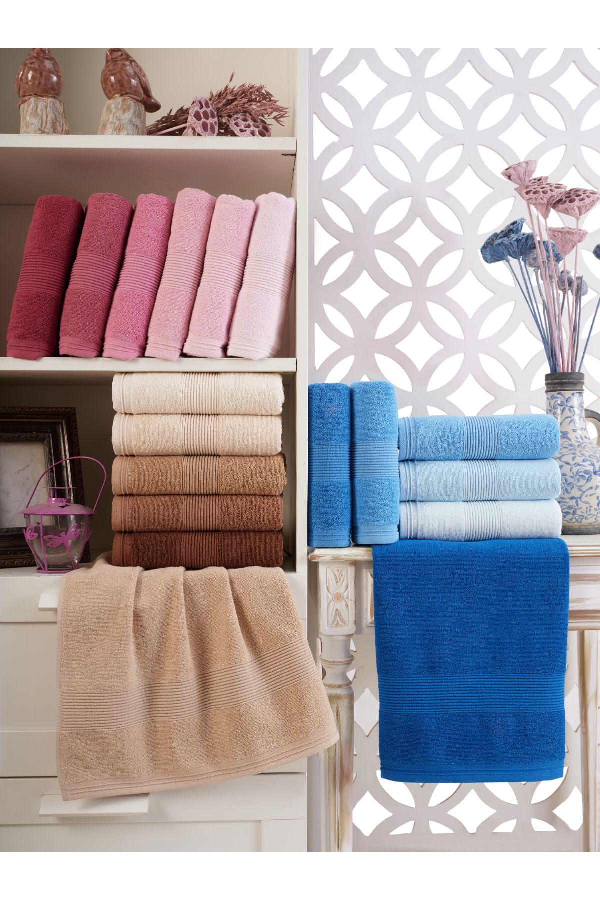 Nurpak El-Yüz Havlusu Zümrüt 50x90 - Thumbnail