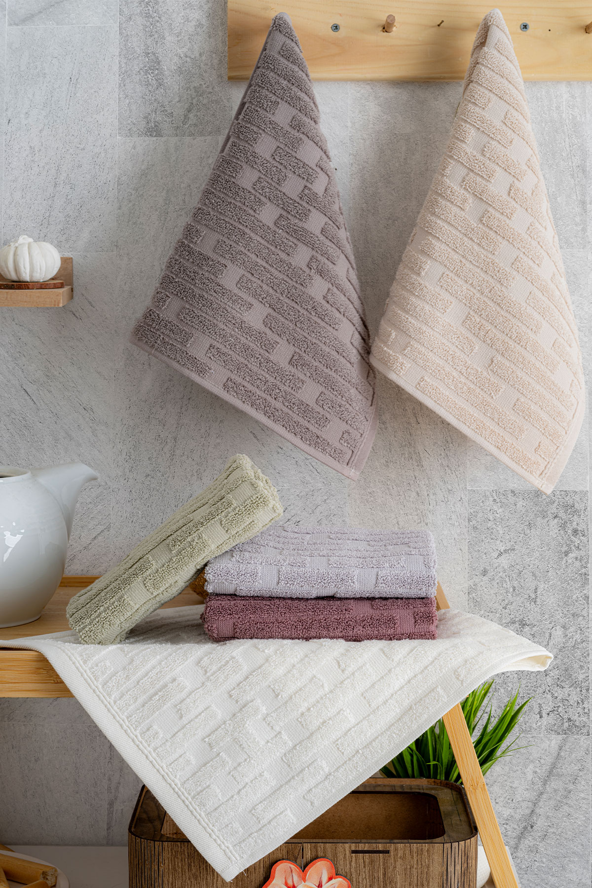 Nurpak Mutfak Havlusu Kilim 30x50 - Thumbnail