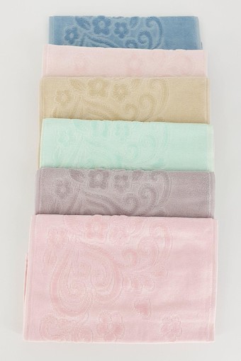 NURPAK - Nurpak Mutfak Havlusu Etamin Bezli Kadife Boyama Saçaksız 30x50 (1)