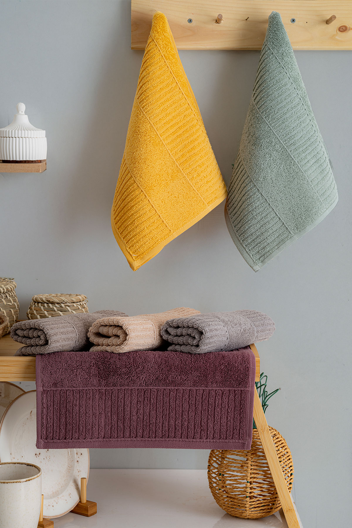 Nurpak Mutfak Havlusu Karya 30x50 - Thumbnail