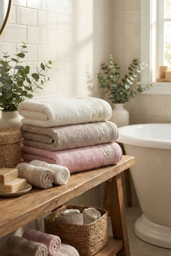 NURPAK - Nurpak Mutfak Havlusu Narin Bambu 30x50