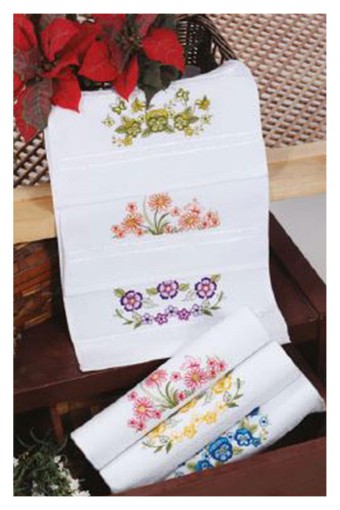 NURPAK - Nurpak Mutfak Havlusu Nil Nakışlı 30x50