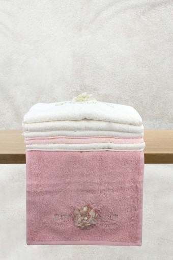 NURPAK - Nurpak Mutfak Havlusu Pamir Kadife Nakışlı 30x50 (1)