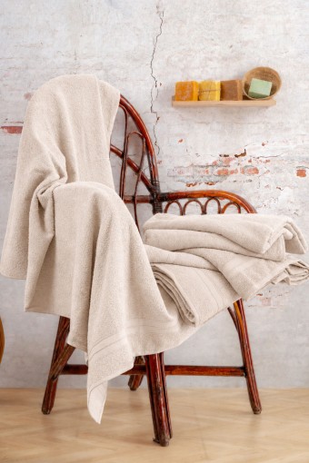 NURPAK - Nurpak Unisex Yetişkin Banyo Havlusu Beste 90x150 (1)