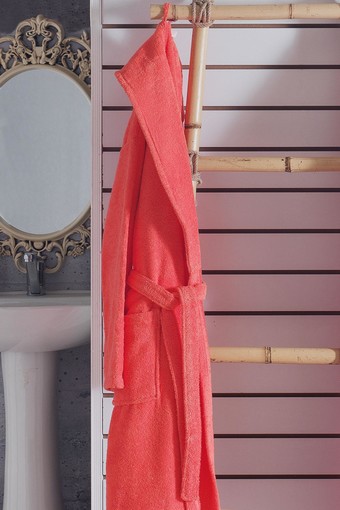 NURPAK - Nurpak Unisex Yetişkin Tek Bornoz Klasik Bedenli (5001)