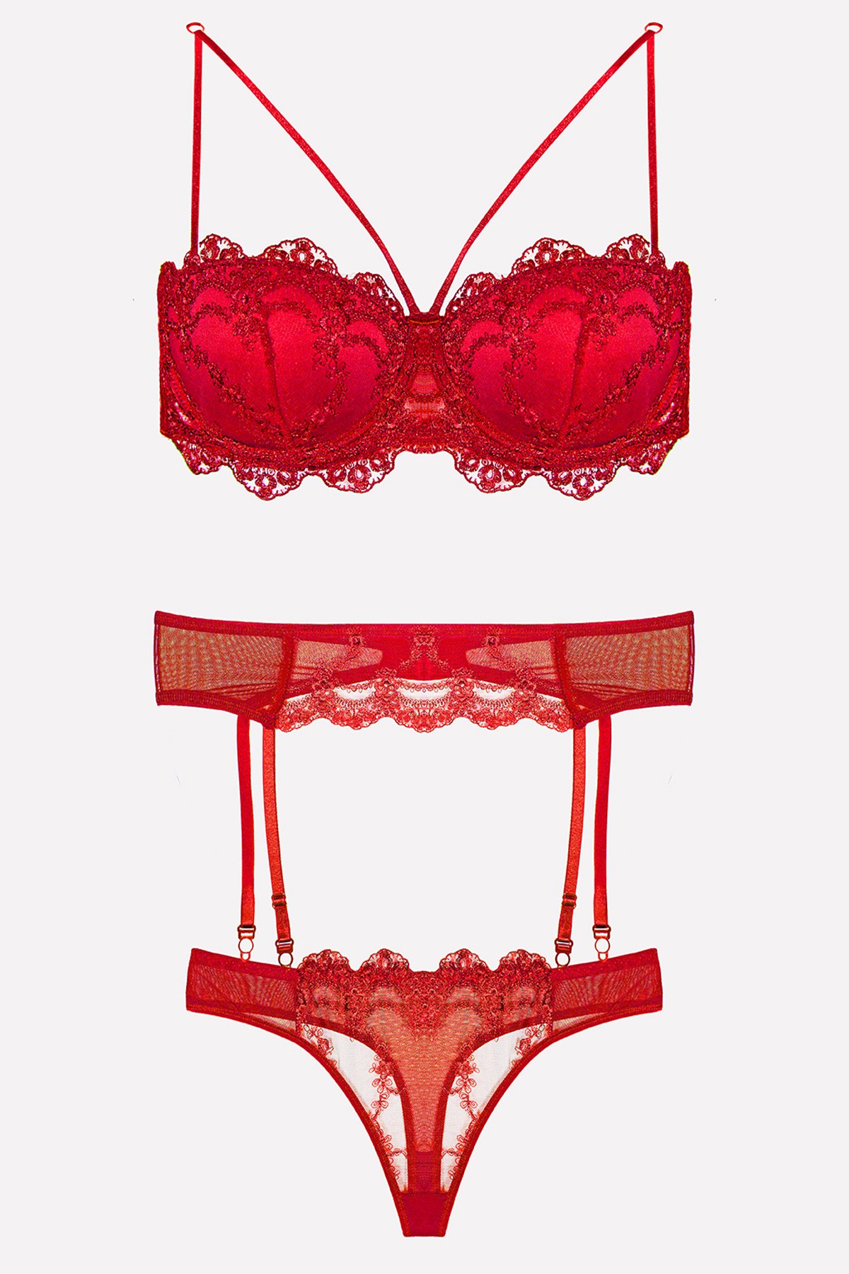 Nurteks Kadın Jartiyer Takım - Thumbnail