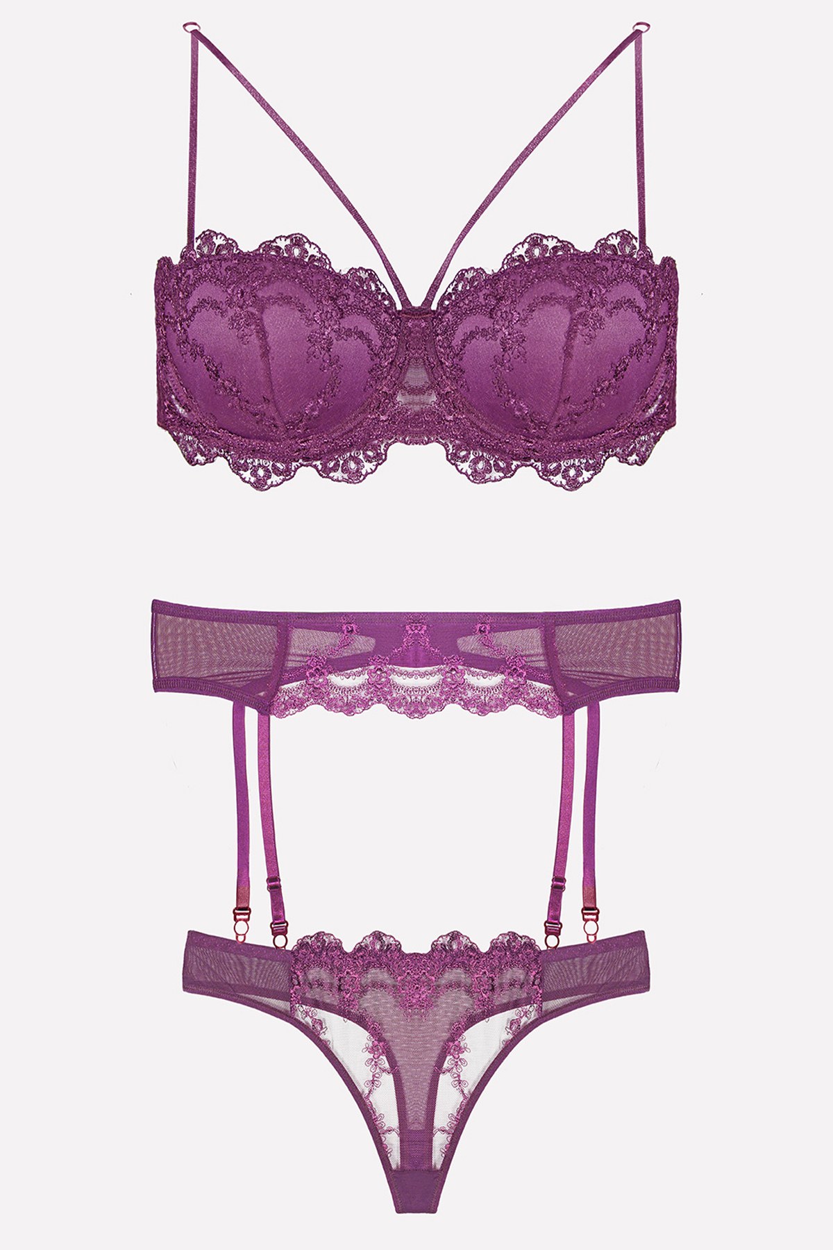 Nurteks Kadın Jartiyer Takım - Thumbnail