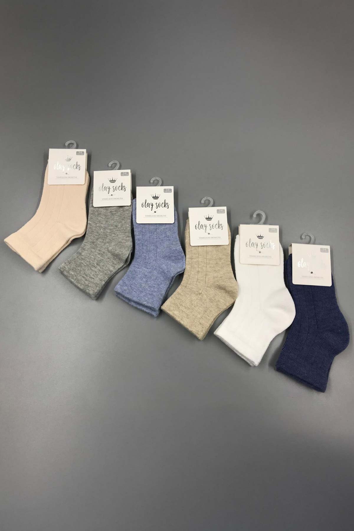 Olay Erkek Çocuk Pamuk Çorap - Thumbnail