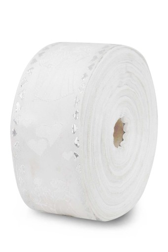 PINAR-TUHAFİYE HIRDAVAT - Pınar Kurdele 22 Numara Gelin-Damat Desenli 66 Mm Büyük