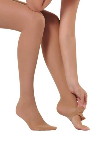 ORAL-KLASİK - Oral Kadın Abdest Çorabı Dizaltı - Oral4004 (1)