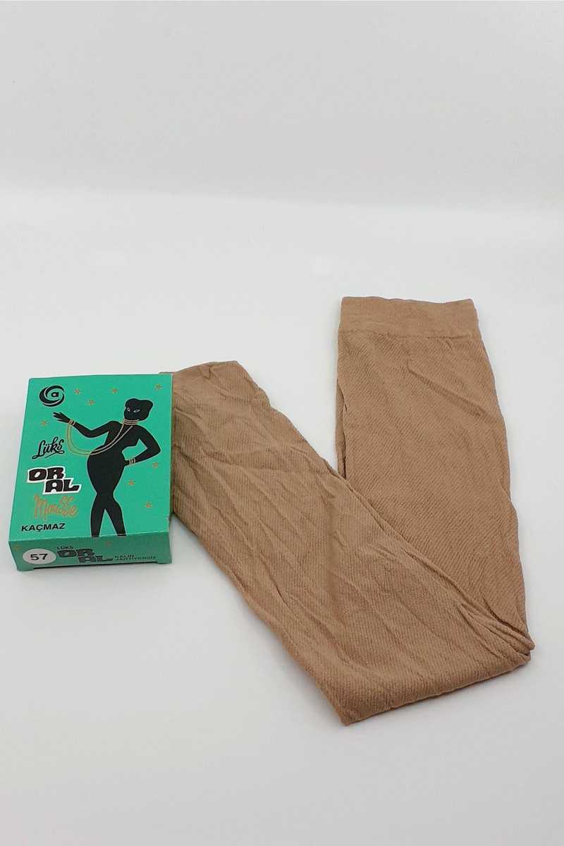 Oral Kadın Dizüstü Çorap Kalın Mus Kaçmaz - Thumbnail