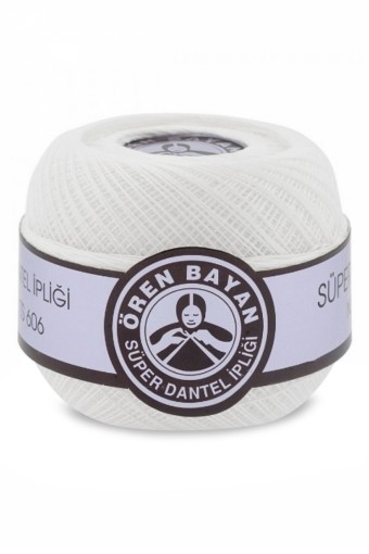 ÖREN BAYAN-CORNER - Ören Bayan Dantel İpliği Süper No:50 3 Kat 100 Gr