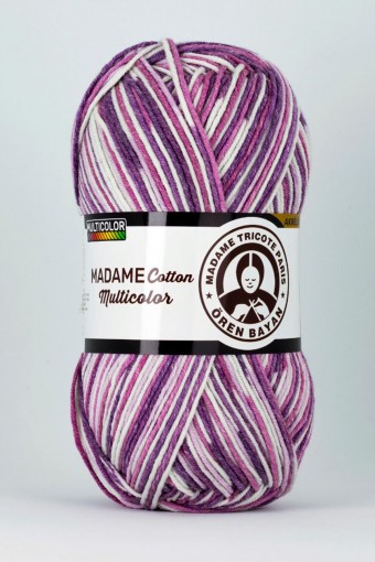 ÖREN BAYAN YÜN AKRİLİK - Ören Bayan El-Örgü İpliği Madame Cotton Multicolor 100 Gr ÖREN BAYAN YÜN AKRİLİK - Ören Bayan El-Örgü İpliği Madame Cotton Multicolor 100 Gr