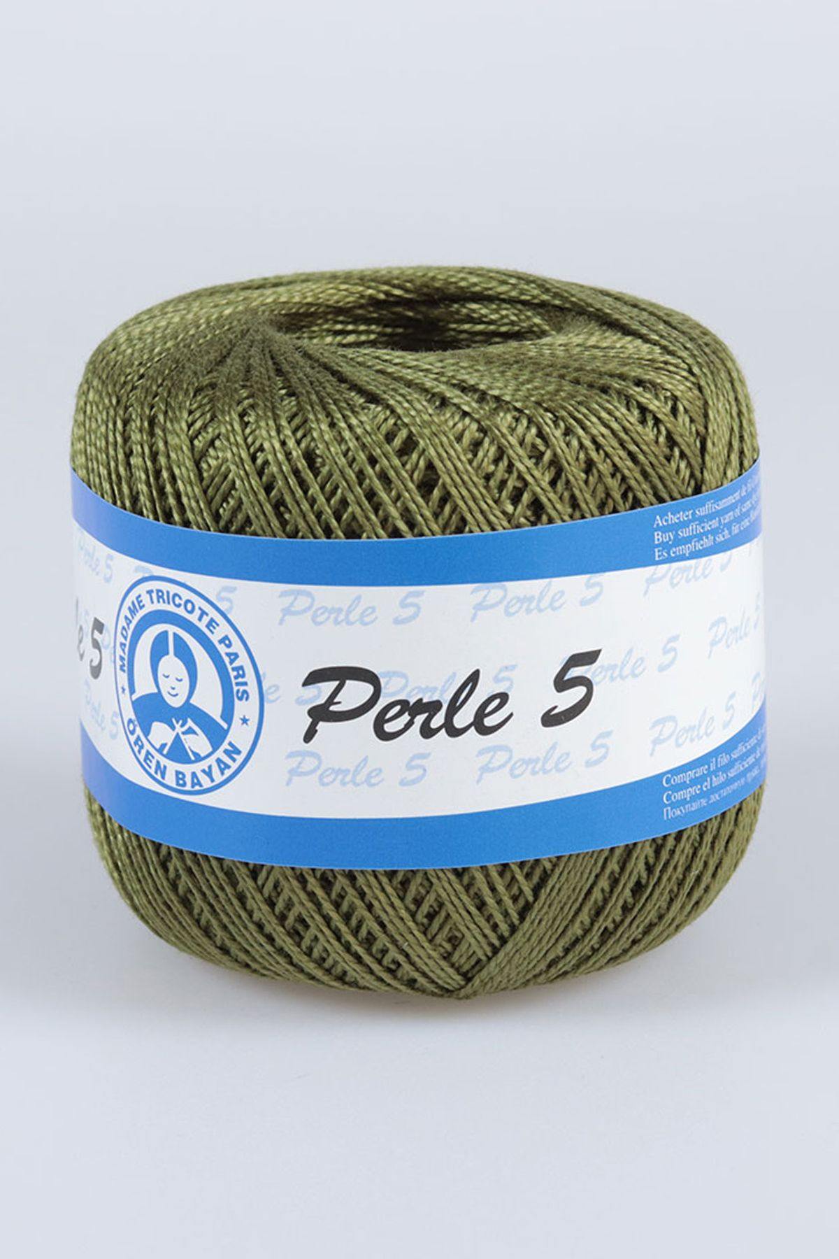 Ören Bayan El Örgü İpliği Perle 5 Mtp 50 GRAM - Thumbnail