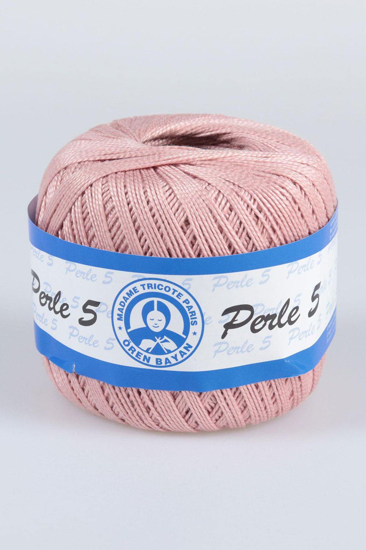 Ören Bayan El Örgü İpliği Perle 5 Mtp 50 GRAM - Thumbnail